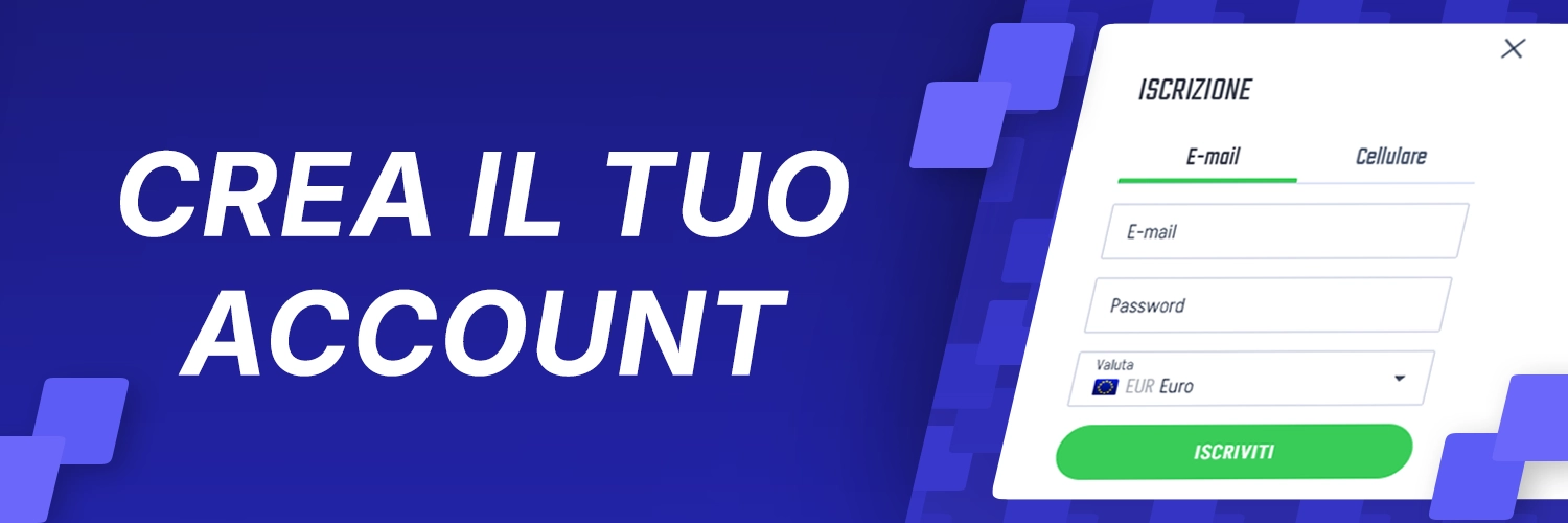 Winnita Registration Modulo di registrazione Winnita casino online